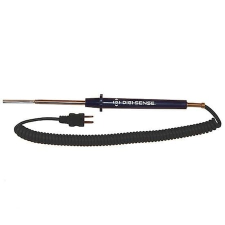 Type J Flat-Leaf Thermocouople Probe, w/ MPN:18526-57