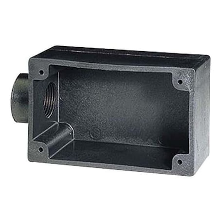 Temperature Outlet Box, Plastic, 4.5