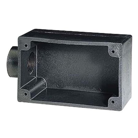 Temperature Outlet Box, Plastic, 4.5