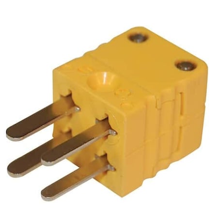 Dual Thermocouple Connector, Mini, Male, MPN:18527-74