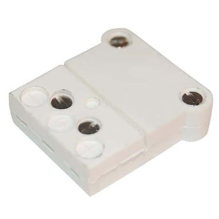 RTD Connector, White 3-Blade ANSI, PK 5 MPN:18527-87