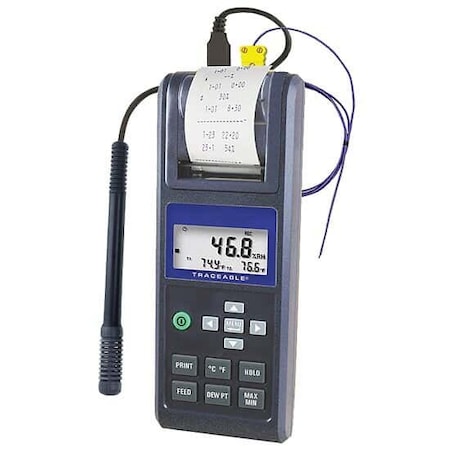 Traceable Printing Thermohygrometer with MPN:37803-51