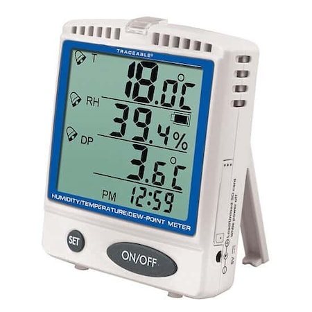 Traceable Digital Thermohygrometer w/Dew MPN:37803-86