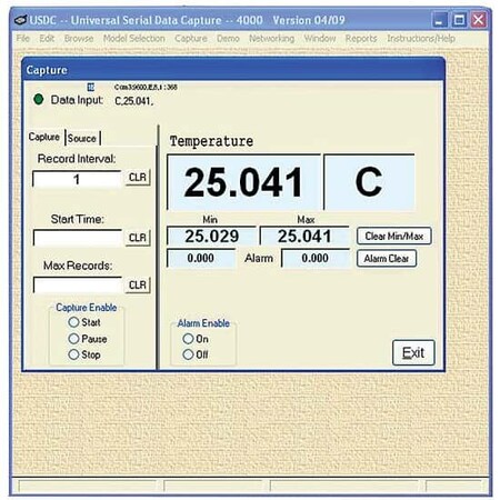 Data Acquisition Software with USB Cable MPN:37804-17