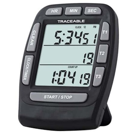 Traceable Triple-Display Digital Clock/T MPN:90225-39