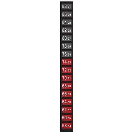 Reversible 8-Point Vertical Temper, PK 10 MPN:90306-10