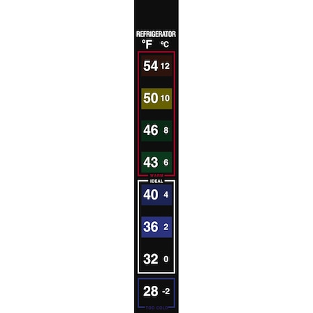 Reusable Low-Temperature Labels, R, PK 10 MPN:90308-80