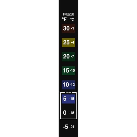 Reusable Low-Temperature Labels, F, PK 10 MPN:90308-85