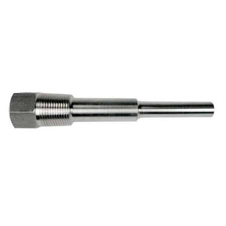 Thermowell, 304 Stainless Steel, 2.5