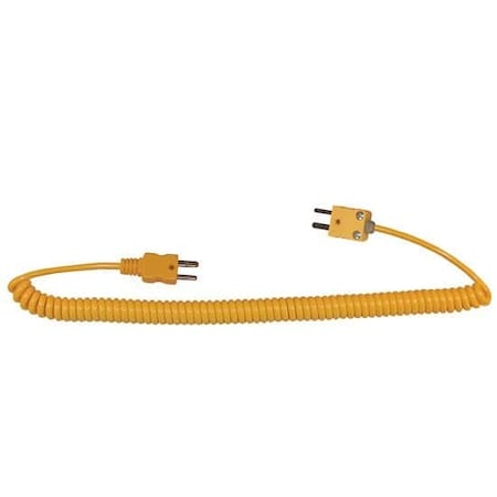 Type-K, Coiled Ext Cable, Male Mini Conn MPN:93785-12