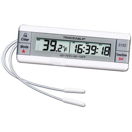 Traceable Two-Channel Digital Thermomete MPN:94460-61