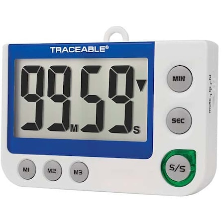 Traceable Flashing LED Big-Digit Timer w MPN:94461-15