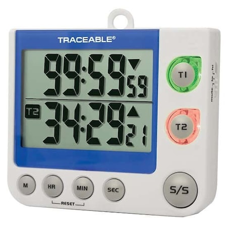 Traceable Flashing LED Big-Digit Timer w MPN:94461-16
