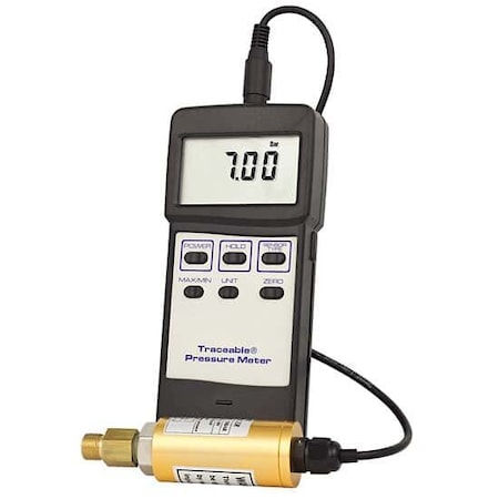 Traceable Pressure/Vacuum Gauge with Cal MPN:98766-90