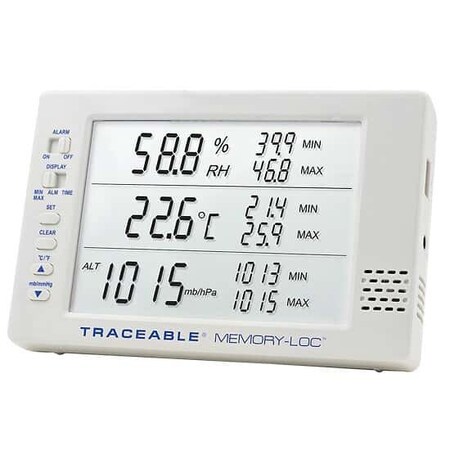 Traceable Memory-Loc Thermohygrometer wi MPN:98767-17