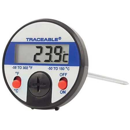 Traceable Jumbo-Display Thermom w/Pierci MPN:98767-41