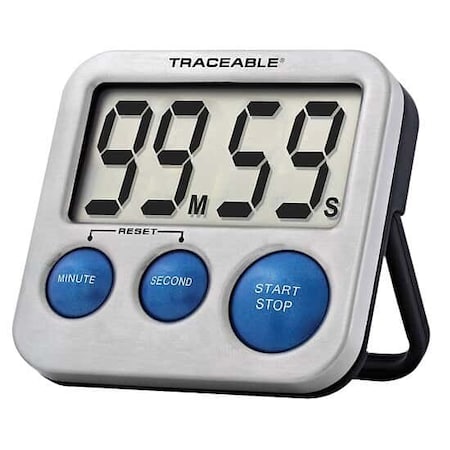 Traceable Blue-Steel Digital Timer with MPN:98768-63