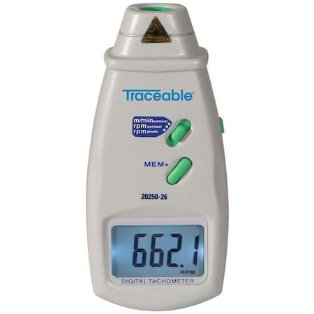 Digital Contact/Photo Tachometer with NI MPN:20250-26