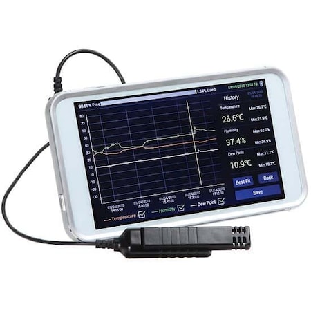 Temperature/RH Touch Screen Recorder wit MPN:20250-40