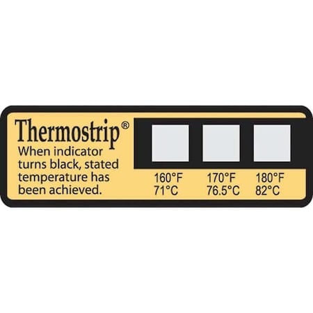 Irreversible Thermostrip Disinfect, PK 16 MPN:90308-12
