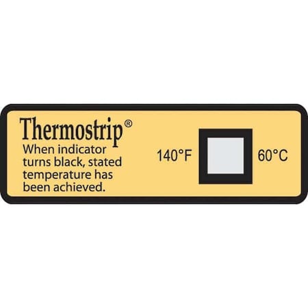 Irreversible Thermostrip Disinfect, PK 24 MPN:90308-13