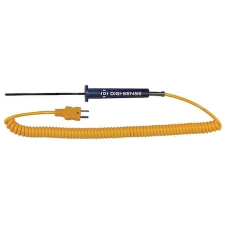 Compact PFA-Coated Thermocouple Probe, 4 MPN:08441-12