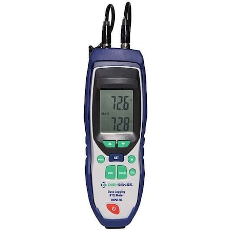 RTD Thermometer, 2-Input Data Logging, N MPN:20250-96