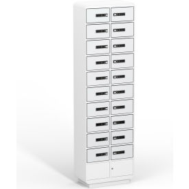 Digilock® JuiceBar 20 Door Charging Locker w/ RFID Lock 21-3/8