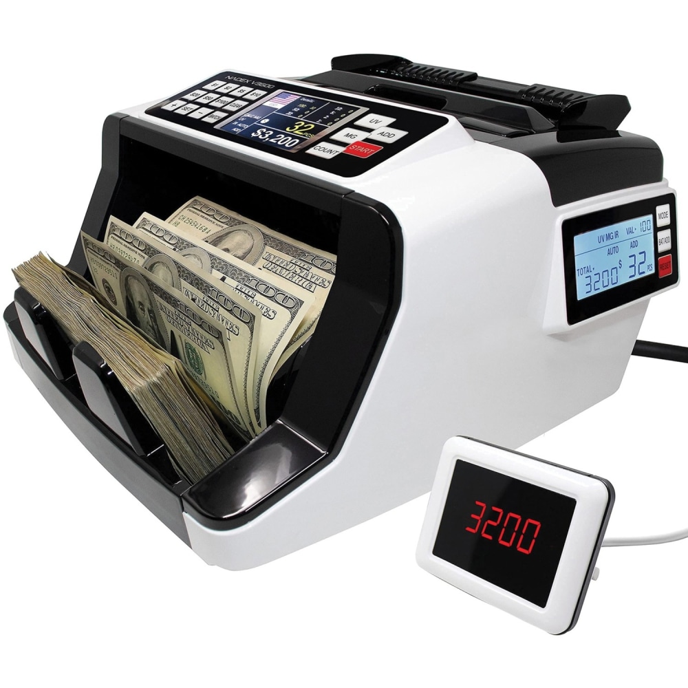 Nadex Coins V3600 Single Denomination Value Display Bill Counter - Counts 1000 bills/min MPN:NCC1-1140