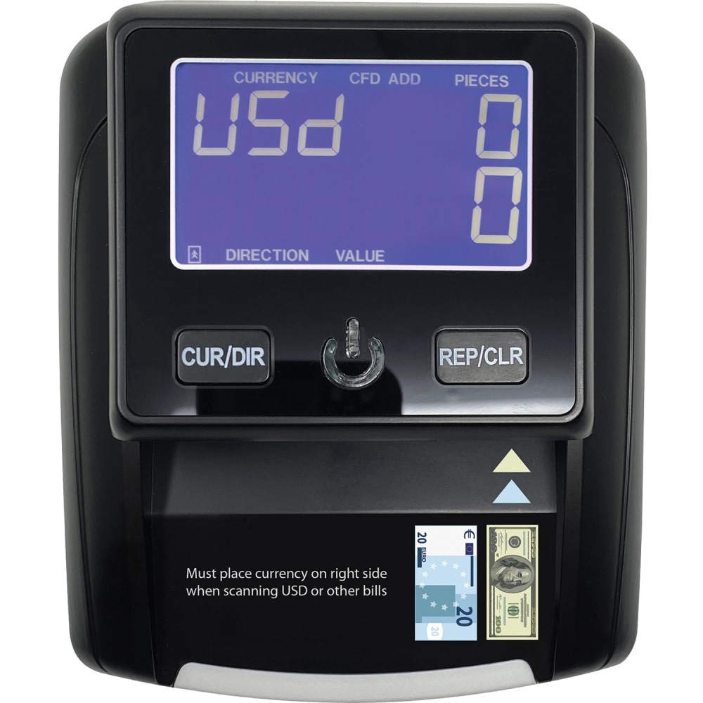 Nadex Coins V45 Pass Thru Counterfeit Detector - Black MPN:NCC1-1143