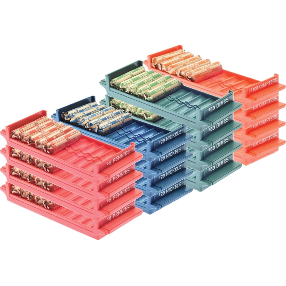 Nadex Coins 4 Pack Rolled Coin Trays - Multi MPN:NCS8-1009-4PK