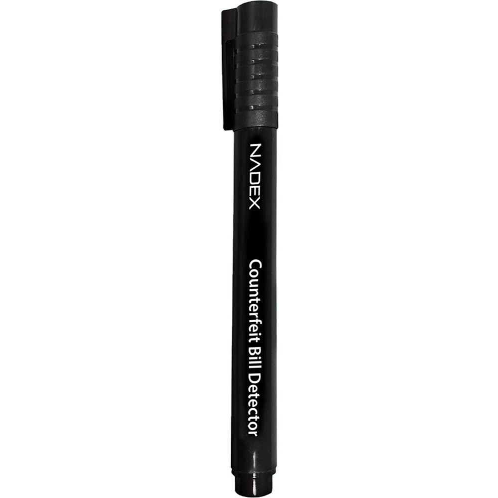 Nadex Coins Counterfeit Pen, 1 Pack - Iodine-based Solution - Black - 1 / Pack MPN:NCC1-1113