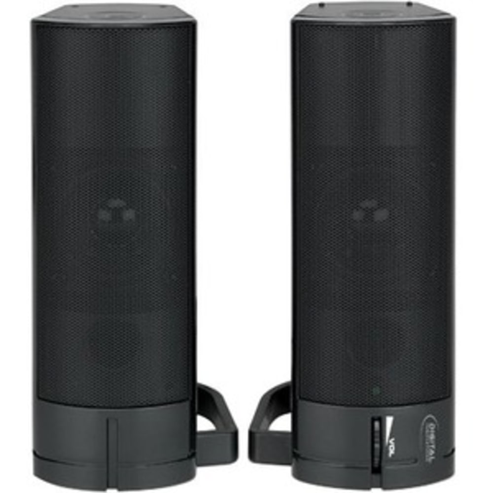 Digital Innovations AcoustiX 2.0 USB Desktop/Soundbar Speaker System, Black MPN:4330200
