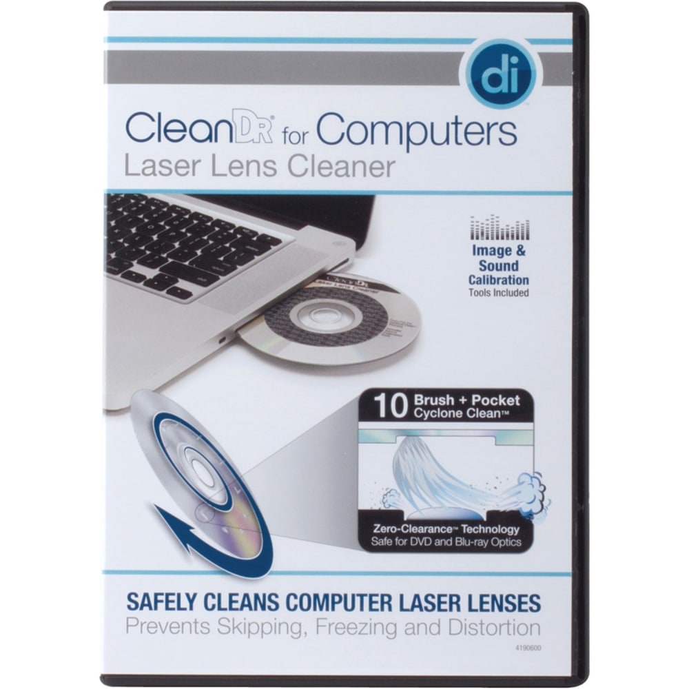 CleanDr Computers Laser Lens Cleaner - For Optical Drive (Min Order Qty 5) MPN:4190600