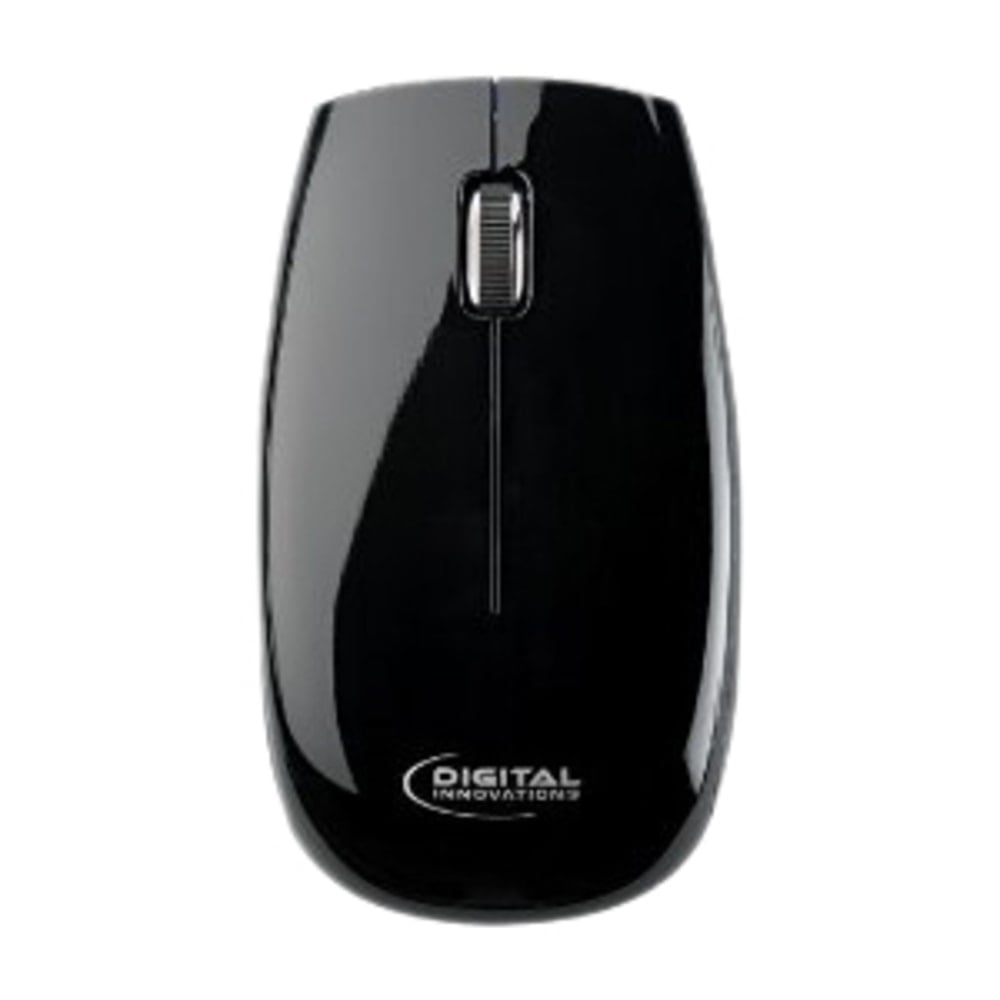 Digital Innovations Mouse, 4in x 4in, Black (Min Order Qty 4) MPN:4230800