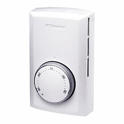 BiMetal Thermostat 2 Pole 5000W 240V Wht MPN:T522