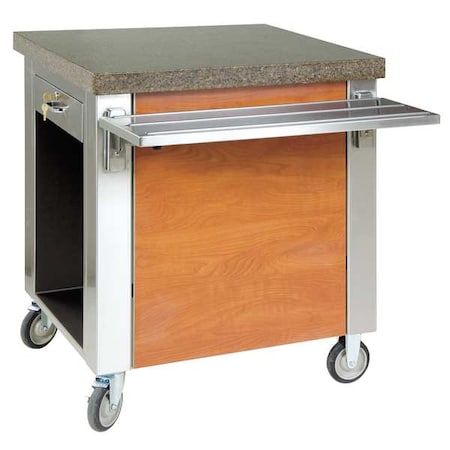 Cashier Stand, Gray, 36 in H, 28-in W MPN:DXP2CD