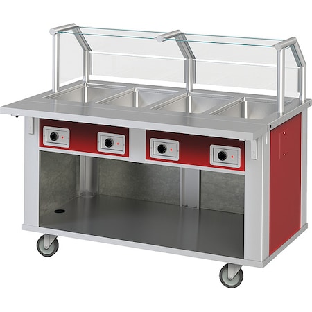 Hot Food Table, 4 Well MPN:DXP4HF