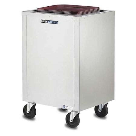 Tray Dispensing Cart, DoubleStack, Enclosd MPN:DXPIDT2E1520