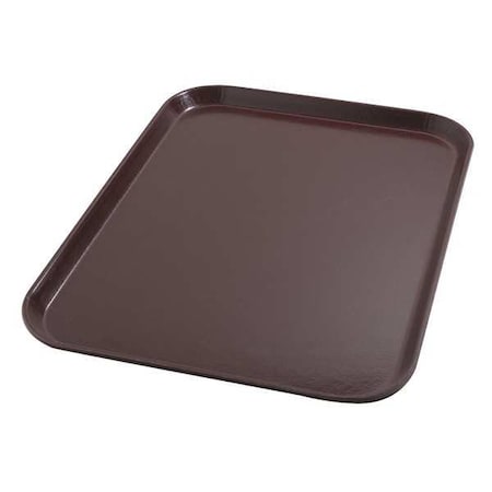 Tray, Flat, 18in.L x 14in.W, Cranberry, PK12 MPN:DX1089I61
