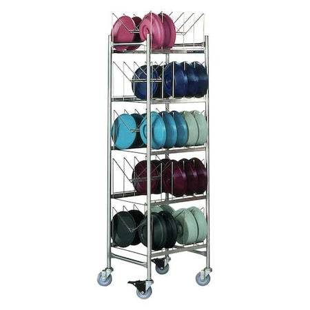 Drying and Storage Cart, 40 lb. 5 Shelves MPN:DX1173X50