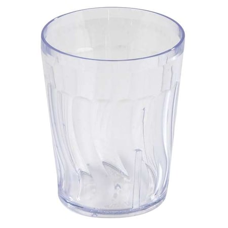 Tumbler, 13.2 fl oz Cap., Clear, PK72 MPN:DX4GC1207