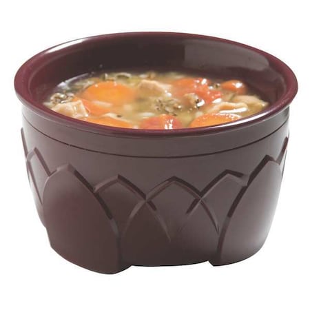Insulated Bowl, 9 oz., Urethane Foam Cranberry PK48 MPN:DX530061
