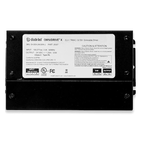 Grainger Product MPN:DI-ODX-24V30W-J