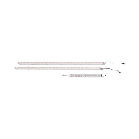 LEDRetrofitKit, 2ftL, 3/4inW, 120to277VAC MPN:DI-120V-T8-RETRO-2F-CCT