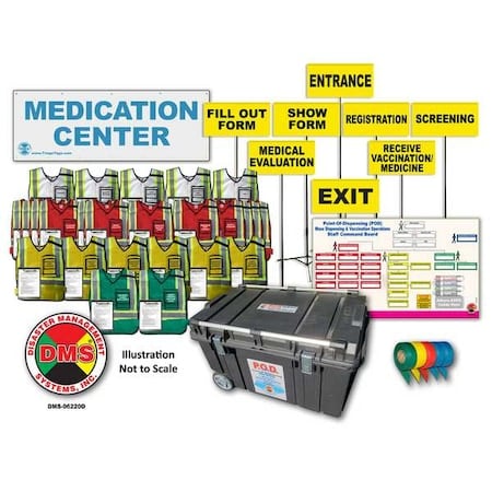 Mass Vaccination POD Kit, 40 in L MPN:DMS-06220D