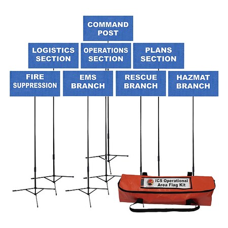 Operational Area Flag Kit, 24 Pcs MPN:DMS 05027