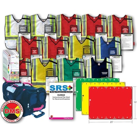 MCI, Rapid, Response, EMT3, Triage MPN:DMS-05350XRD-W