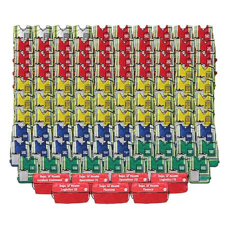 Department of Health Vest Kit, 99 Vests MPN:DMS 05584