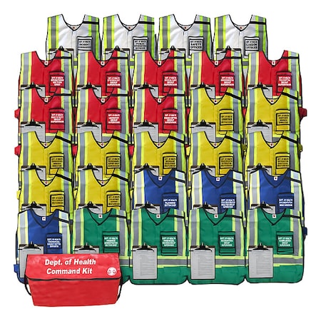 Department of Health Vest Kit, 29Vests MPN:DMS 05585